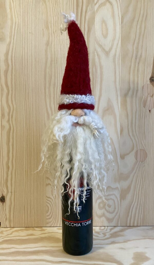 Flaschentopper Weihnachtsmann